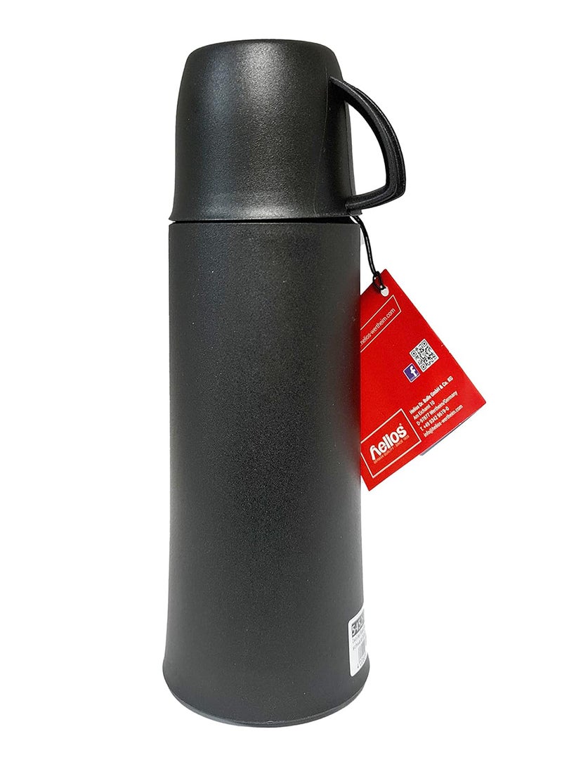 Helios 750ml Vacuum Flask - Black